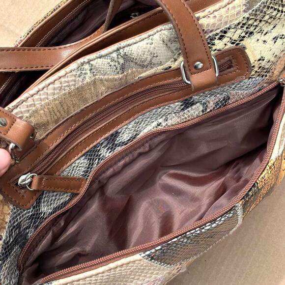 Y2K Animal Patch Jaclyn Smith Bag - Picture 11 of 12